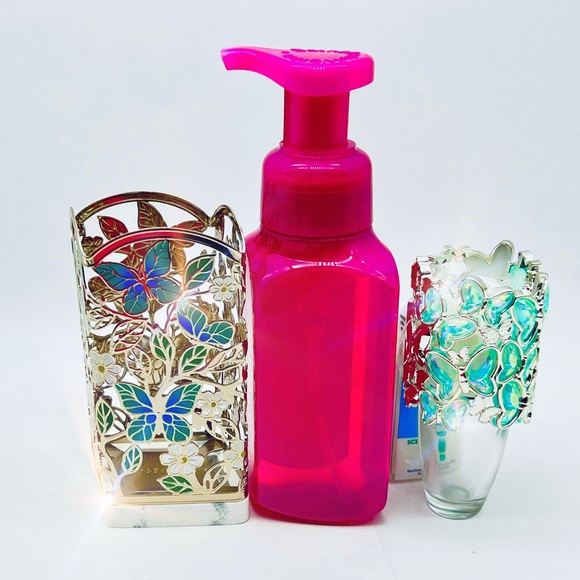 BBW 🦋Pink Apple Punch & Butterflies🦋 5 pc gift set - Picture 2 of 4